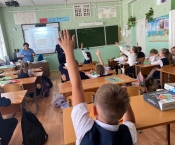В Нижнекамске школьникам рассказали о правилах пожарной безопасности.